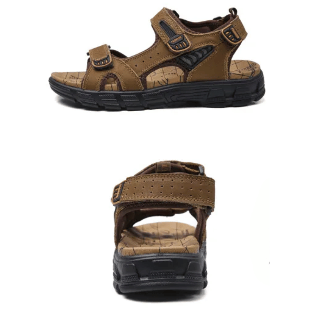 Herren -Leder -Explorer -Sandalen