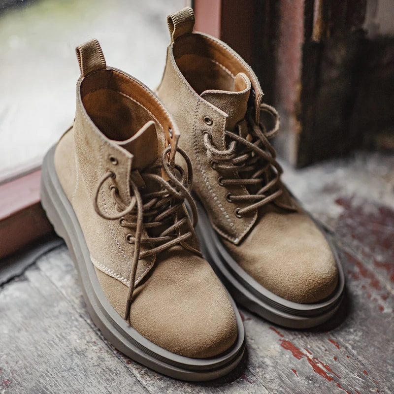 1960s Classic Suede Boots