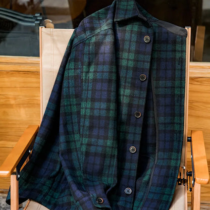 Retro Wool Flannel Shirt