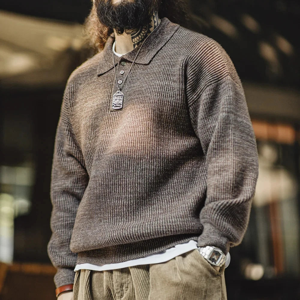 Le pull rétro