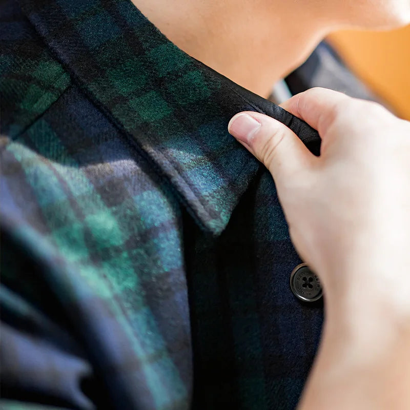 Retro Wool Flannel Shirt