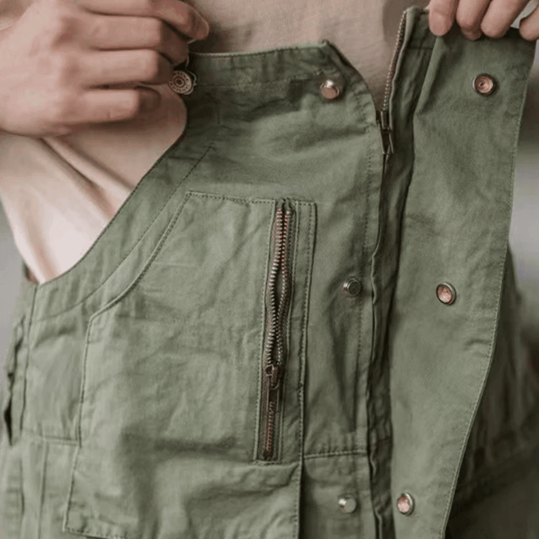 Sloppy Overalls Big Pockets Workwear with Zipper Fly - Wild Soul Co.