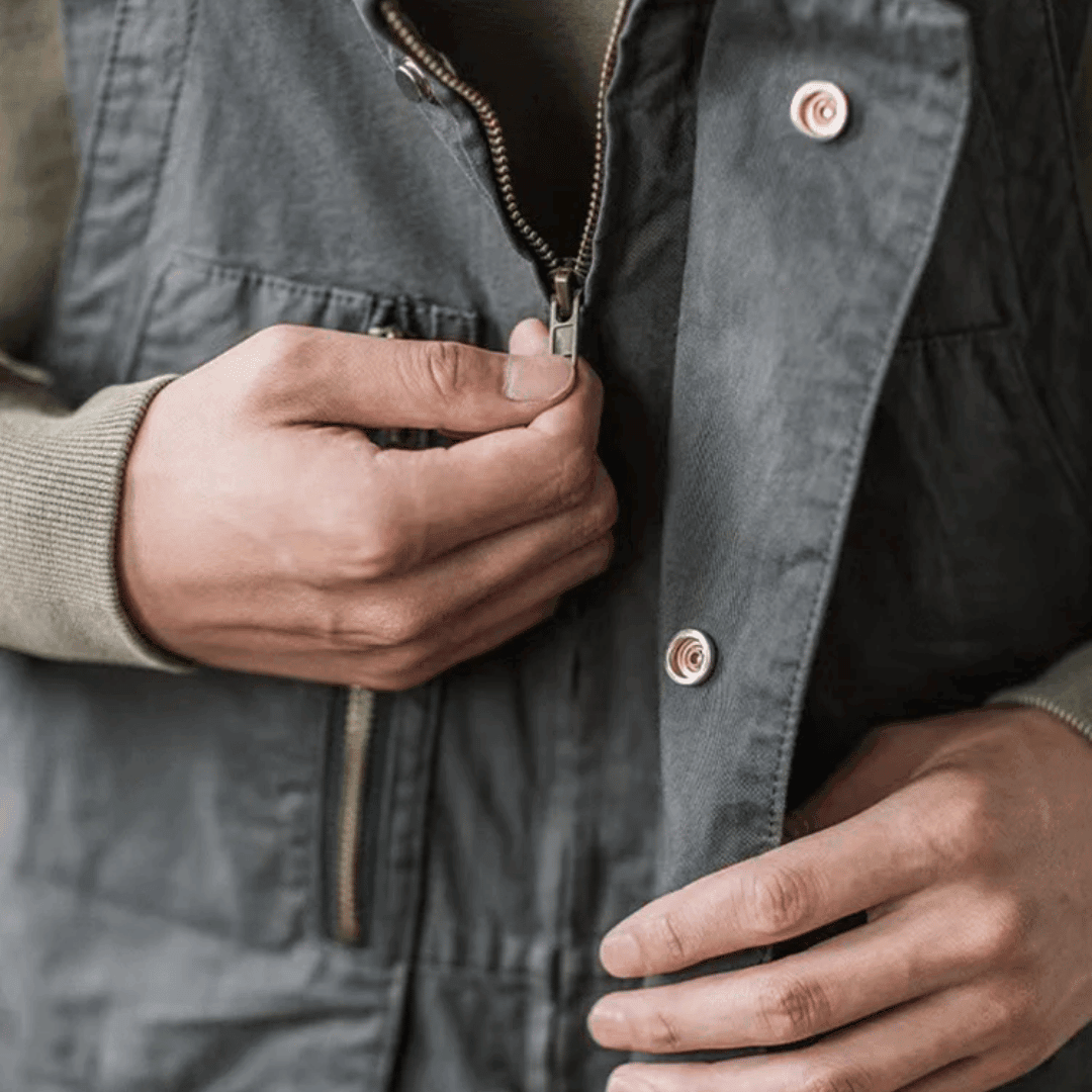 Sloppy Overalls Big Pockets Workwear with Zipper Fly - Wild Soul Co.